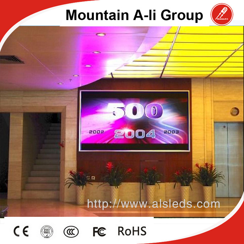 High Resolution P4 Full Color Indoor Video LED Display