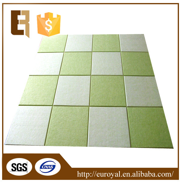 Euroyal 100% Polyester Fiber Wholesale Movie Theater Acoustic Insulation Material