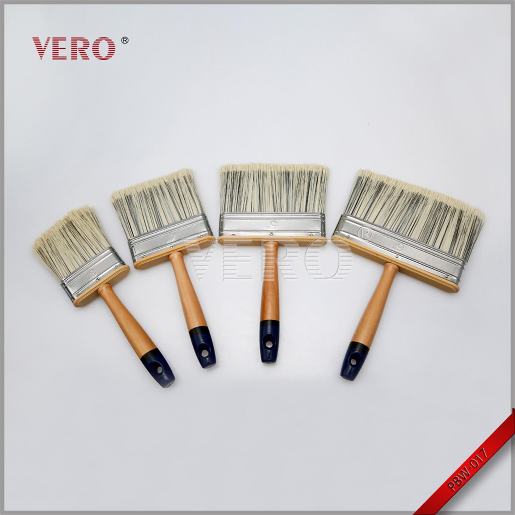 Ceiling Brush PVC Bristle Wooden Handle with Blue Tip (PBW-017)