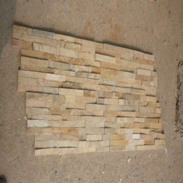 Natural Yellow Beige Culture Slate Stone Tile