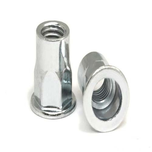 Flat Head Semi-Hexagonal Body Rivet Nut