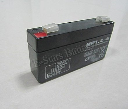 VRLA Lead Acid Battery 6V1.2ah for Access Management