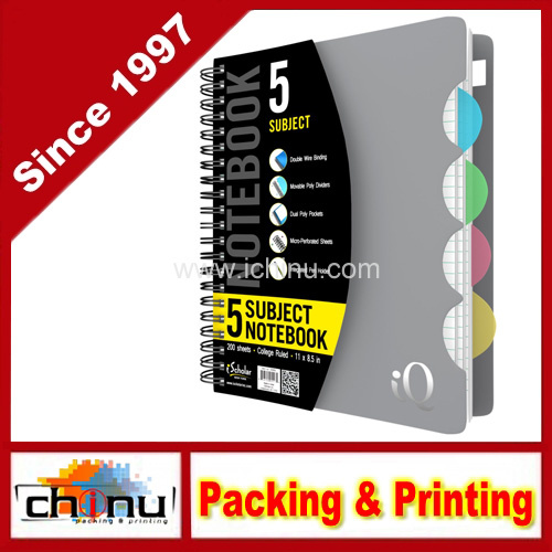 Poly Cover Wirebound Notebook (520060)