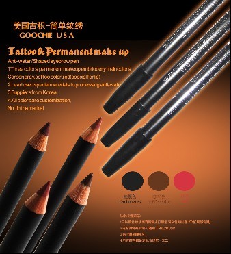 Professional Permanent Makeup Lips/Eyebrow Pencil for Tattoo