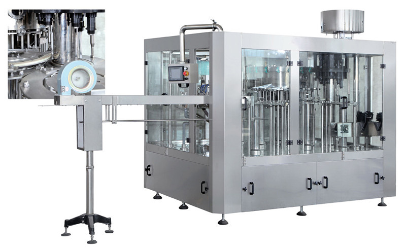 Sparkling Beverage Filling Production Line Washing, Filling, Capping 3-in-1 Monobloc