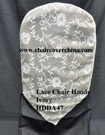 Lace Chair Hoods Ivory Hdda47