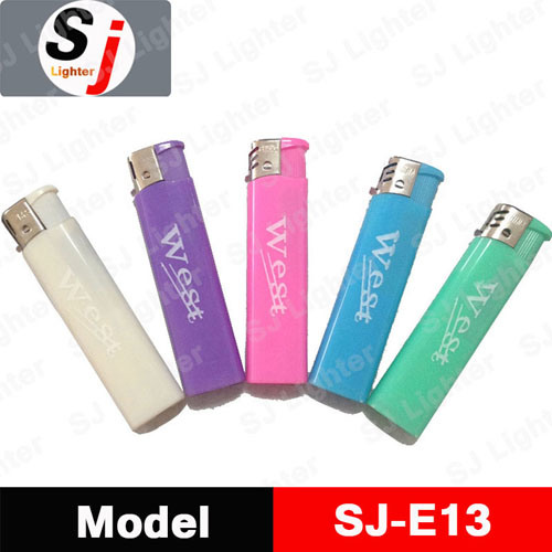 China Torch Lighter with Solid Color, Electronic Lighter