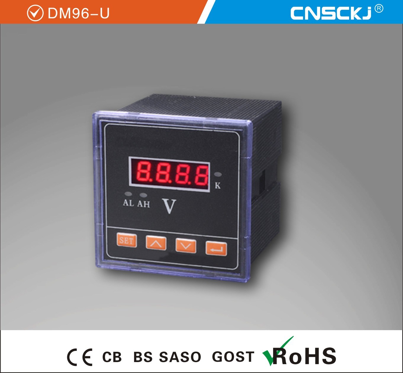 Dm96-U Intelligent Digital Panel Voltage Meter