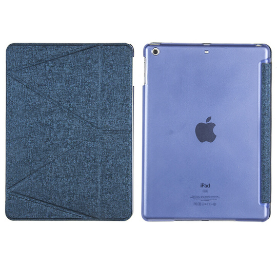 Hybrid Material---Leather and Plastic Case for iPad