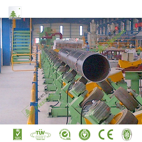 External Pipe Shot Blasting Machine for Cleaning Surface of Pipe