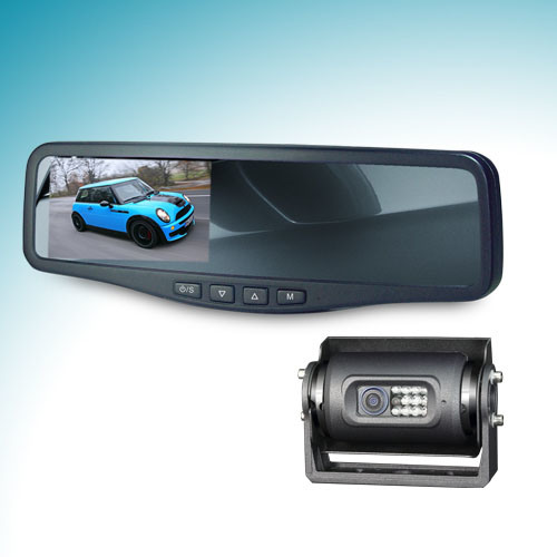 4.3- Inch Rearview Vehicle Reversing Video Safety System (MO-144D, CW-655)