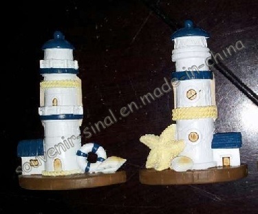Polyresin Lighthouse Craft Fridge Magnet Souvenir