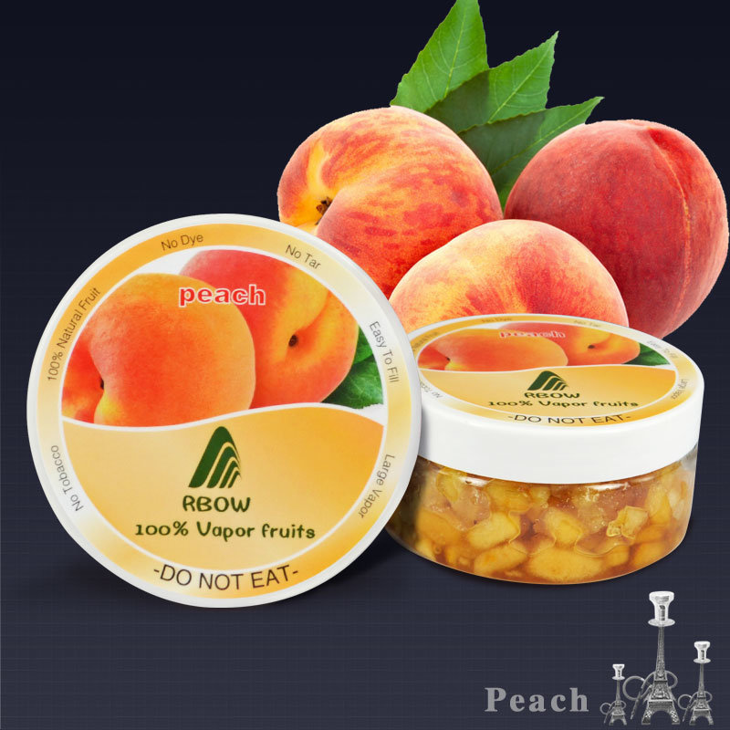 2015 Newest Shisha Fruit with Exclusive Real Juicy Peach Flavor