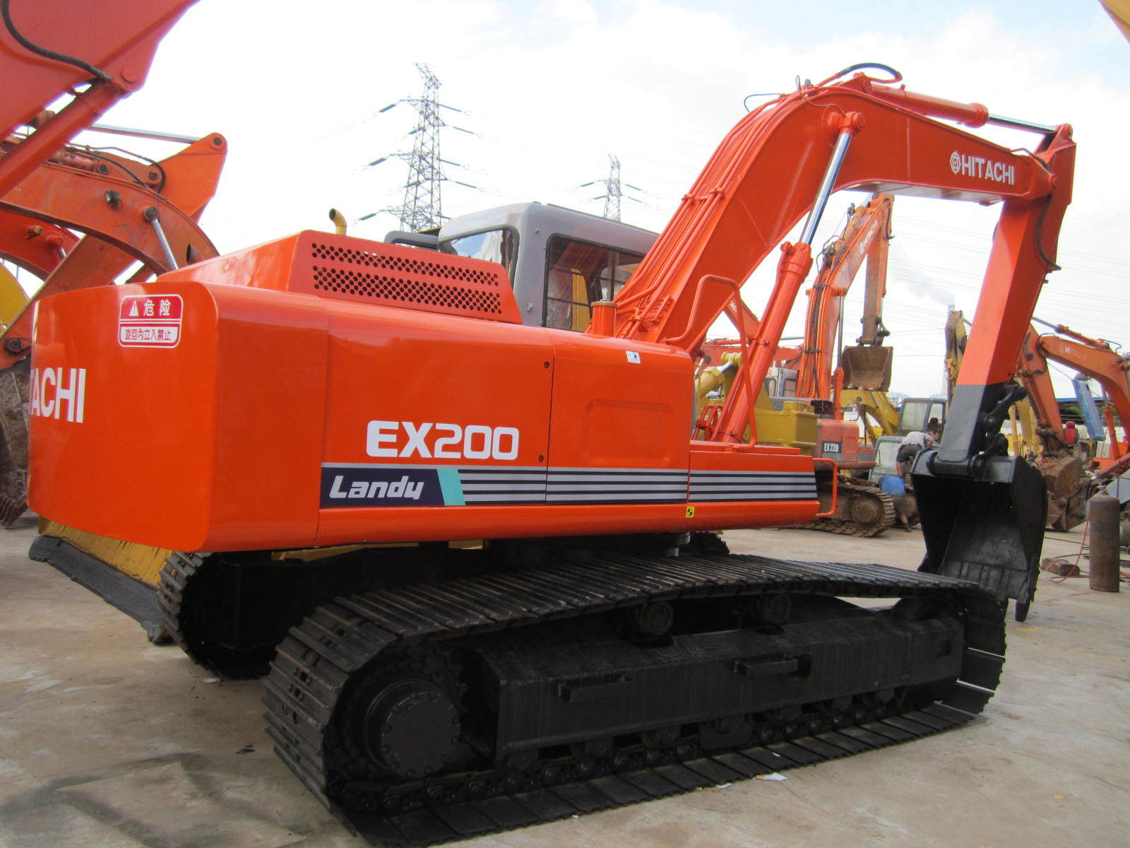 Crawler Excavator Full Hydraulic Hitachi Ex200-1