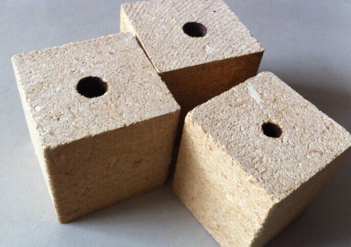 90X90mm Wood Chip Block From Factory