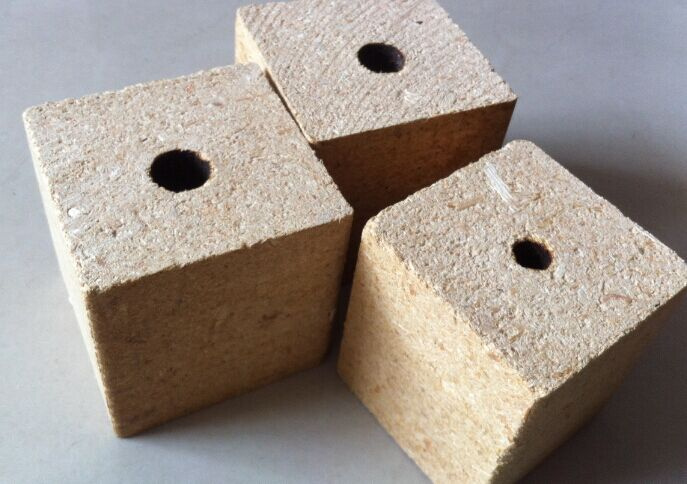 90X90mm Wood Chip Block From Factory