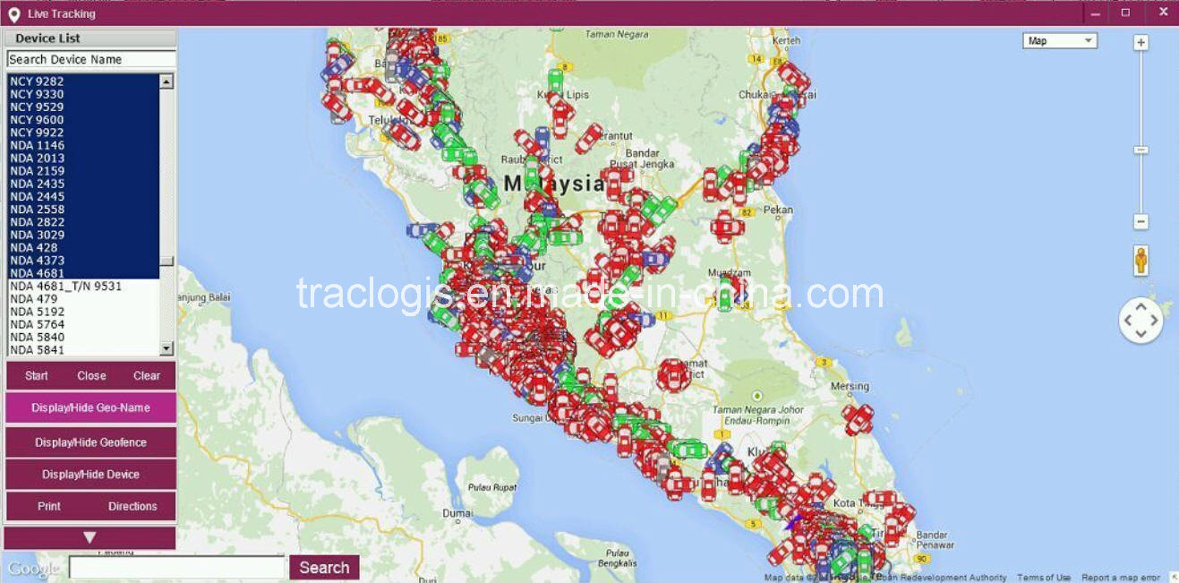 Fleet Management Web Based GPS Tracking Software with Android APP