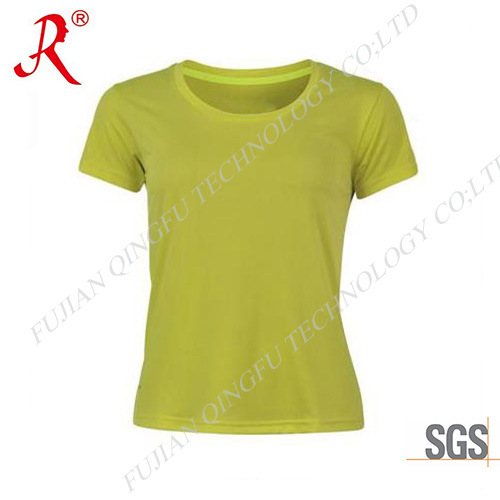 Popular and Suitable Custom Fit Sport T-Shirt for Women (QF-S184)