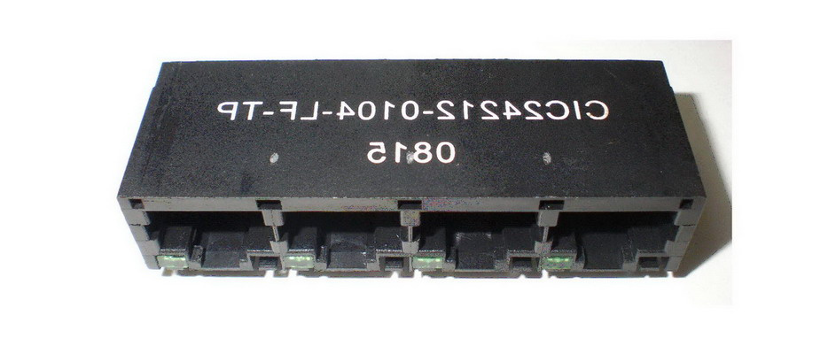 Noise-Filtered RJ45 Connector (RJ24212-0104-LF-TP)