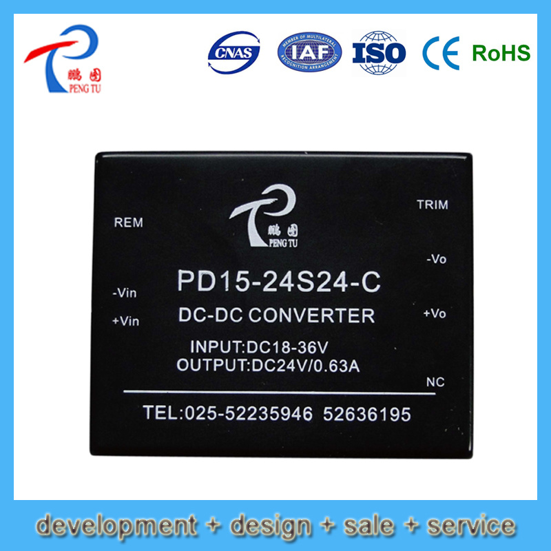 Factory Direct Input 110VDC to Dual Output 24VDC 20W Power Supply