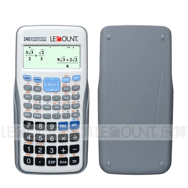 240 Function Scientific Calculator with Sliding Back Cover (LC782MS)