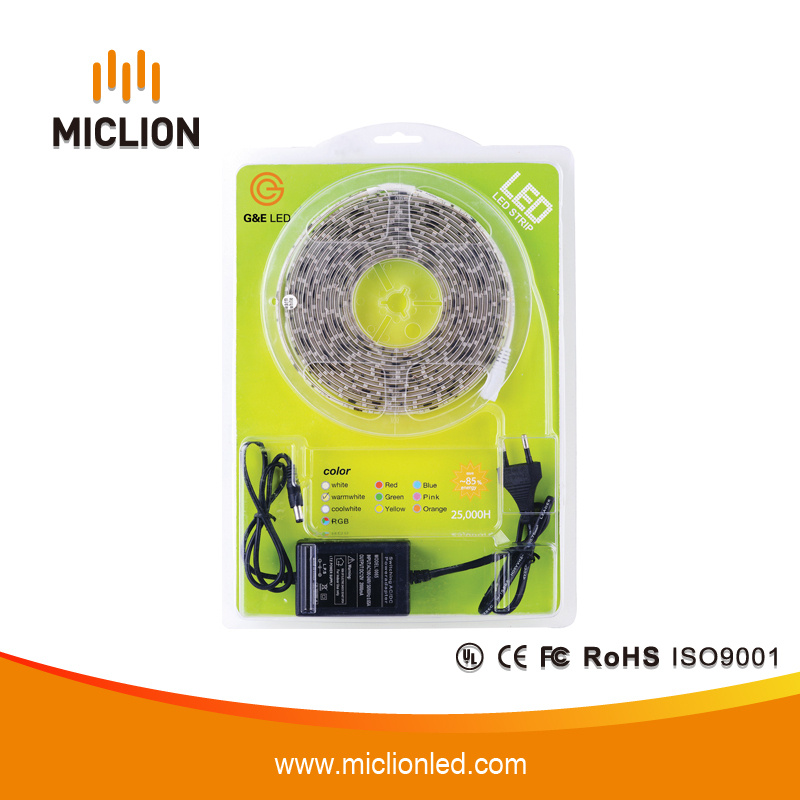 7.2W/M DC12V Type 5050 LED Strip Light with CE RoHS