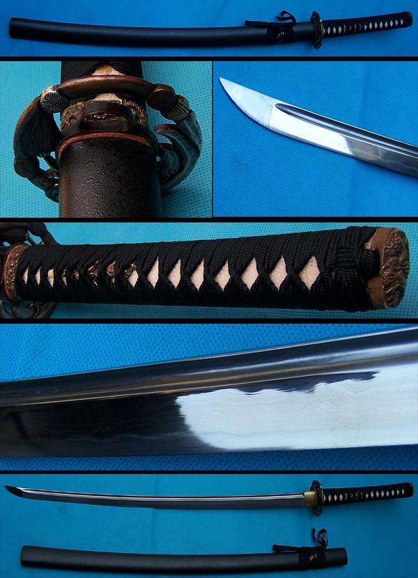 High Quality Folded Steel Katana/Swords (TZ267389)