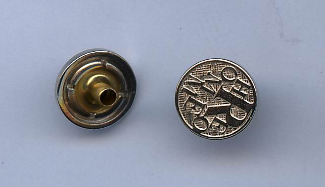 12mm Alloy Snap Button/Round/Nickle