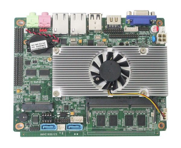3.5inch Fanless Computer Parts Mainboard with 4GB Memory