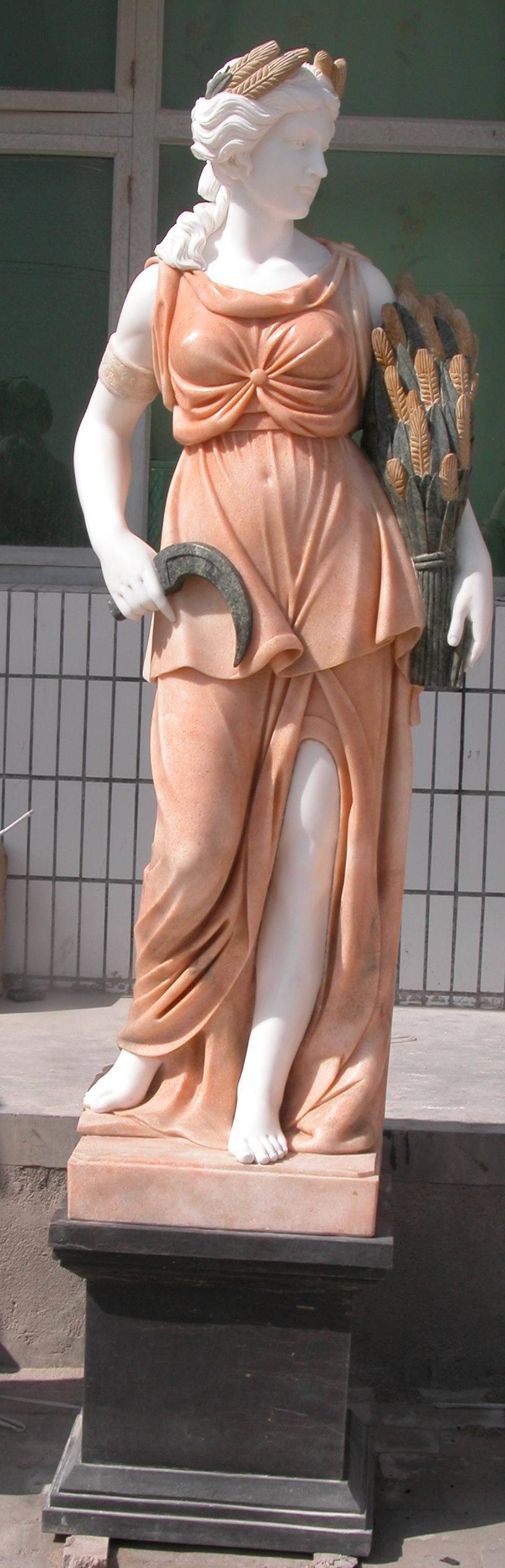 Marble Statues Carving Stone for Garden Sculptures