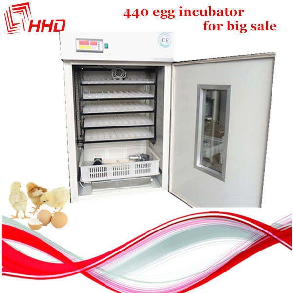 400 Eggs CE Approve Automatic Small Chicken Egg Incubator