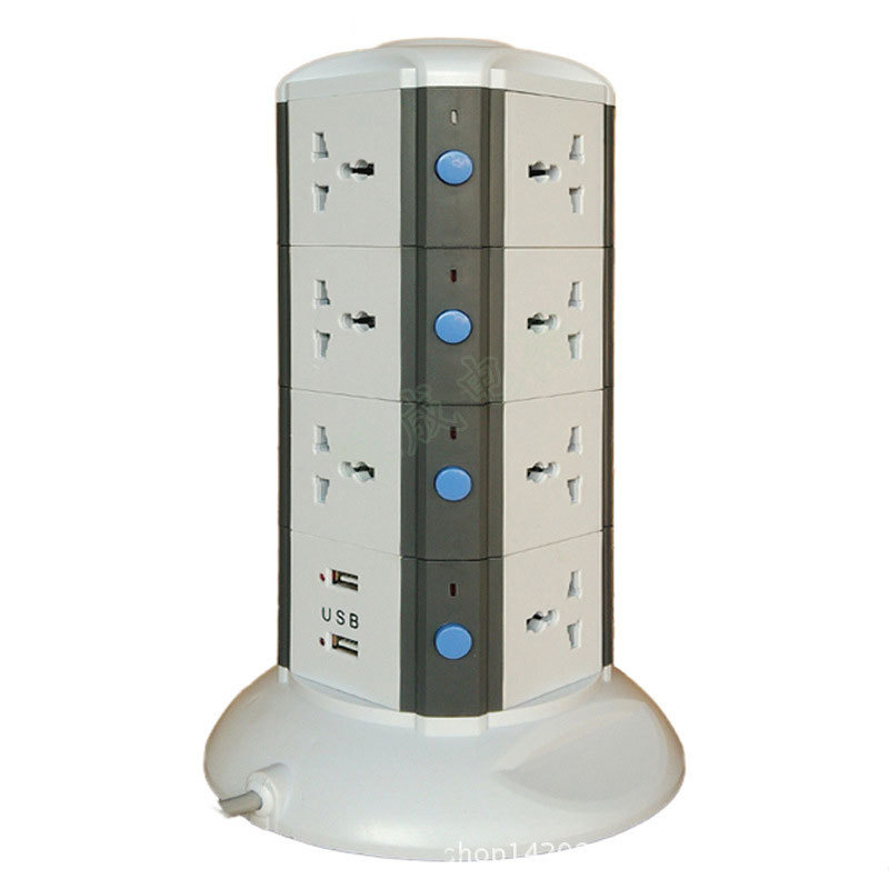 European Standard Extension Switch Socket with 2 USB Charger