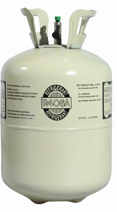 R406A Refrigerant Gas with High Purity for Refrigeration