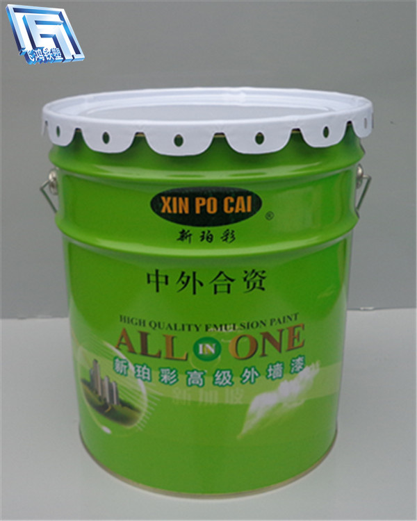 5gallon Empty Metal Container for Manufactured Feed