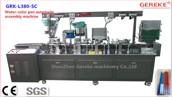 Stationery Pen Equipment-Water Color Pen Automatic Assembly and Fill Machine