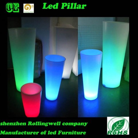LED Illuminated LED Pillar Lamp Wedding &Party Decoration