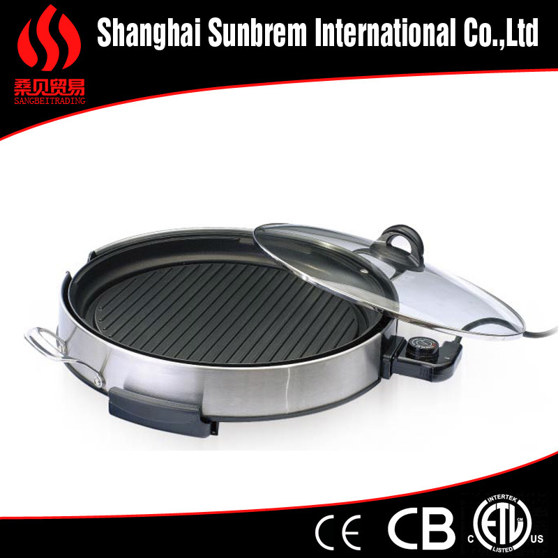 Aluminum Ceramic Coating Electric BBQ Grill Cookware