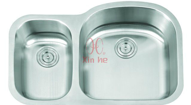 Double Stainless Steel Kitchen Sink (D58)
