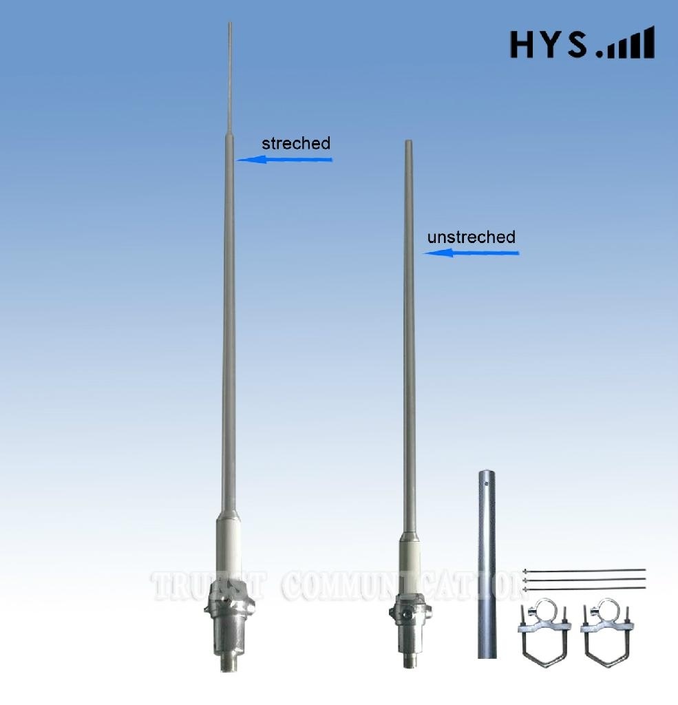 1.7m Expand and Contract Aluminun Alloy Omni VHF Antenna
