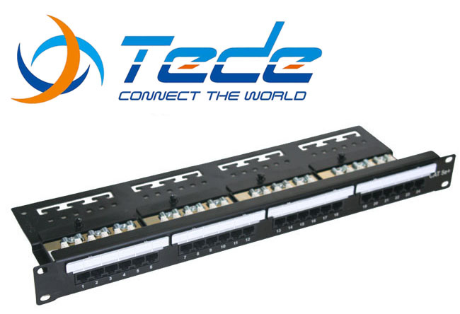 Cat5e 24-Port Patch Panel