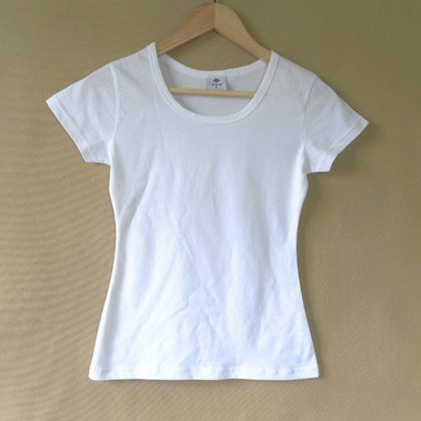 White Blank T-Shirt