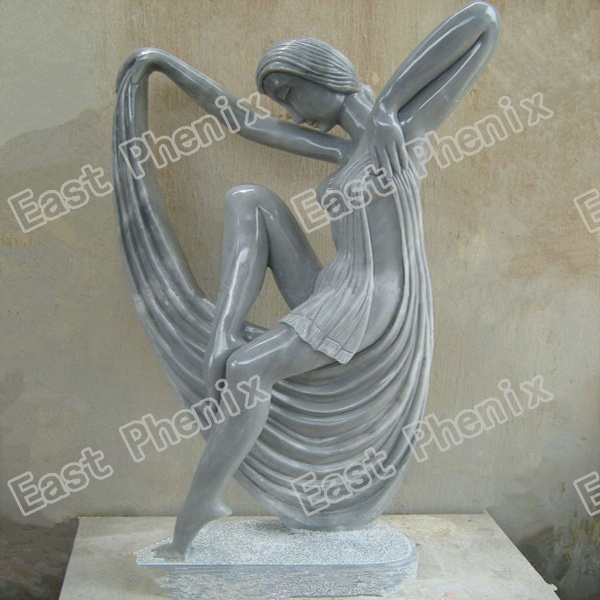 Polished Granite Figure Art Sculpture for Sale