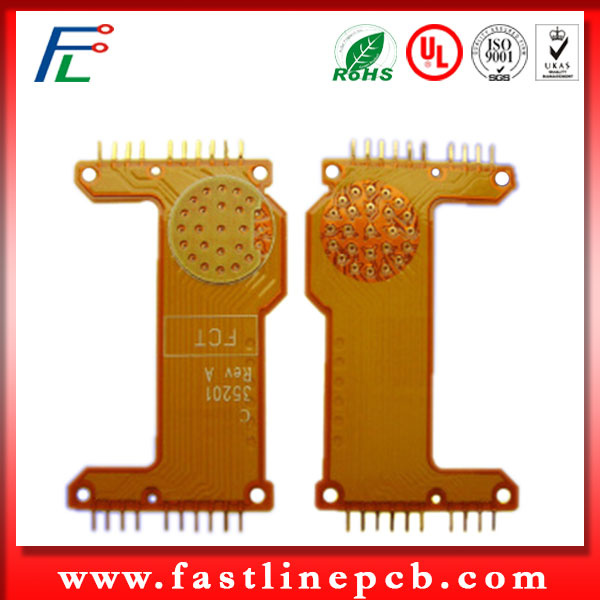 2 Layers Flexible Circuit Board with Stiffener