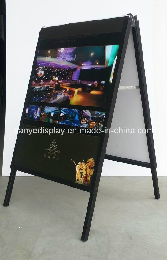 Steel Poster Stand Pavement Signs