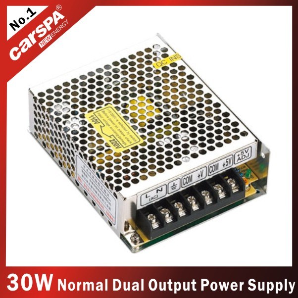 30W Normal Dual Switching Power Supply (D-30W)