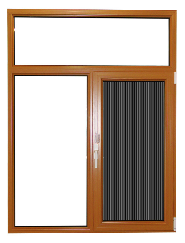 Tilt-Turn Window with Built-in Shutter