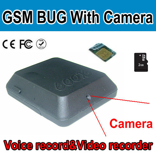 Quadband GSM Bug Audio Video Surveillance