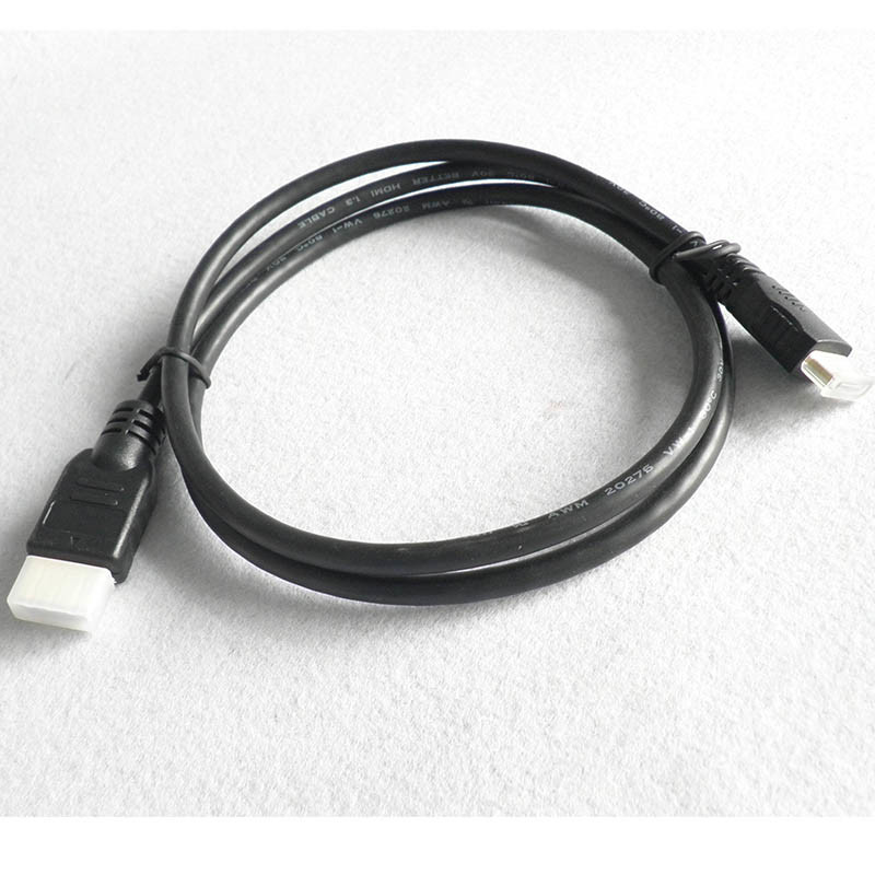High Speed 19pin Male to Male HDMI Cable with Ethernet for 3D