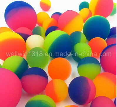 Wholesale Promotional Frosting Rubber Bouncing Balls in Bulk (27/32/35/38/45/49/54/60mm)