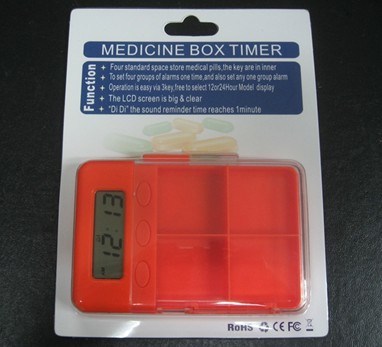 Medicine Box with Timer Alarm Box for Pill (52)